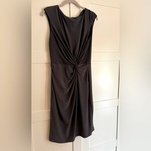 Lauren Ralph Lauren dress in gray - size 10 minimalist chic elevated casual